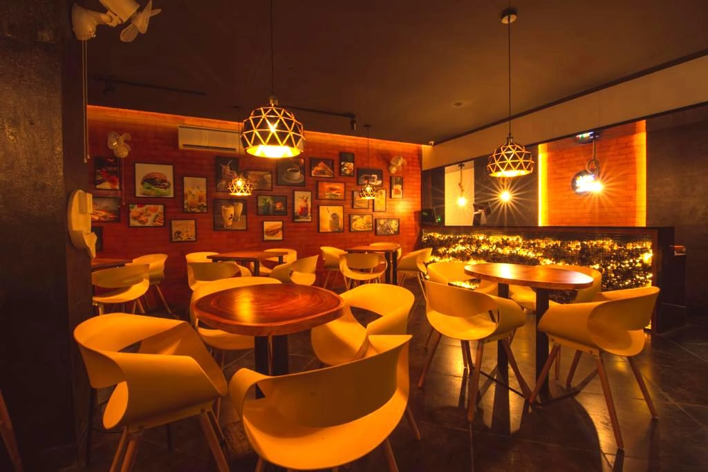 Inside Burger Tree R.S. Puram, Coimbatore